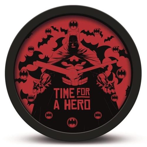 BATMAN 'TIME FOR A HERO' ASZTALI ÓRA 12,5 cm