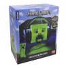 Minecraft Creeper lámpa és fejhallgató tartó - 23,5 cm
